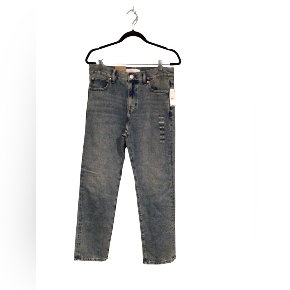 Pacsun Mens straight leg, mid rise relaxed loose fit jeans size 28x30 NWT